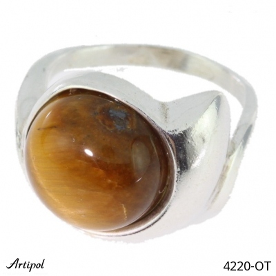 Ring 4220-OT with real Tiger's eye
