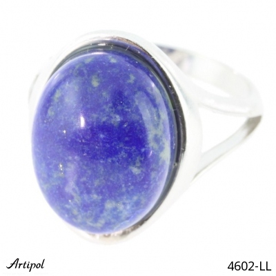 Ring 4602-LL with real Lapis lazuli