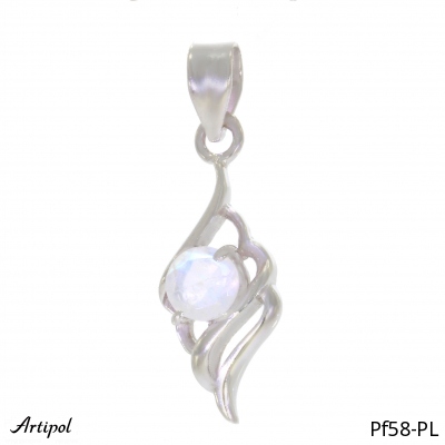Pendant PF58-PL with real Moonstone