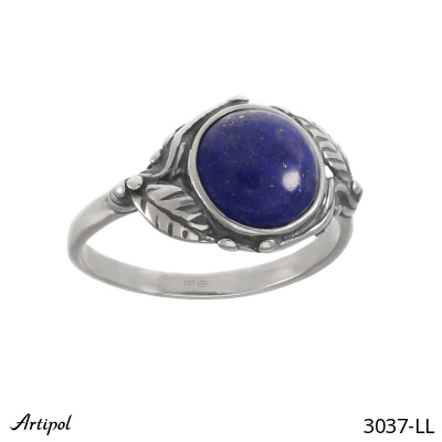 Ring 3037-LL with real Lapis lazuli
