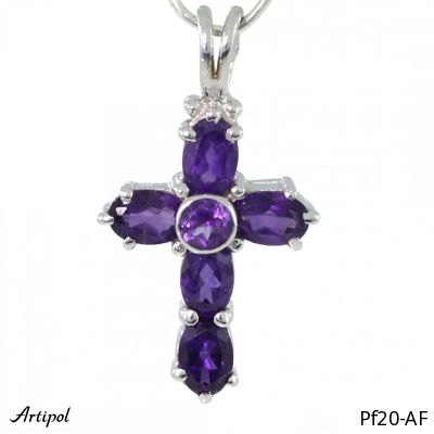 Pendant PF20-AF with real Amethyst