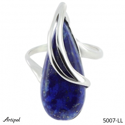 Ring 5007-LL with real Lapis lazuli